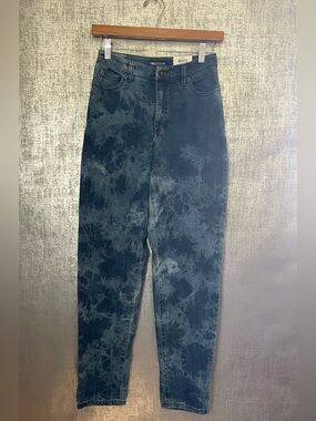 INC International Concepts Blue Tie-Dye Jeans